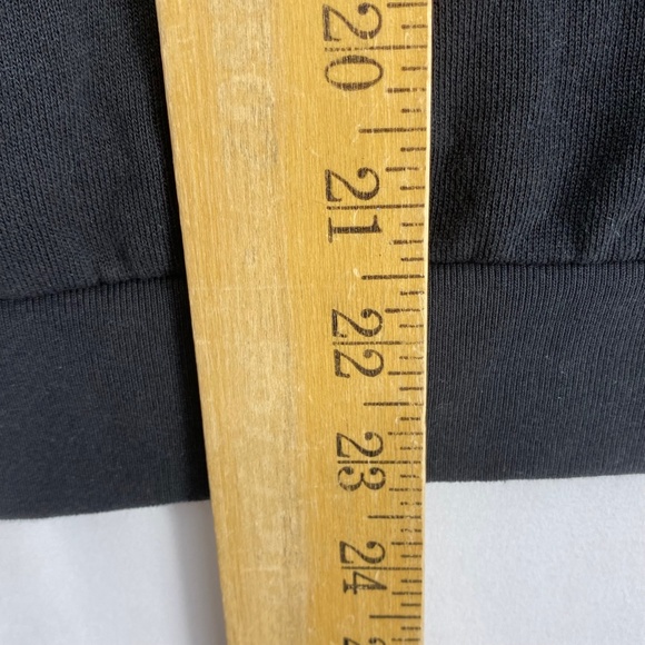 Levi's Womens Sz 2X Trendy Logo Pullover Sweatshirt Black Long Sleeves Cropped - Picture 9 of 10